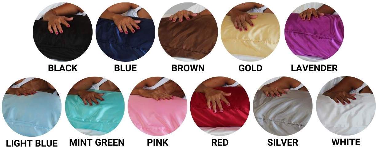 Satin Silk Pillowcase: image 14