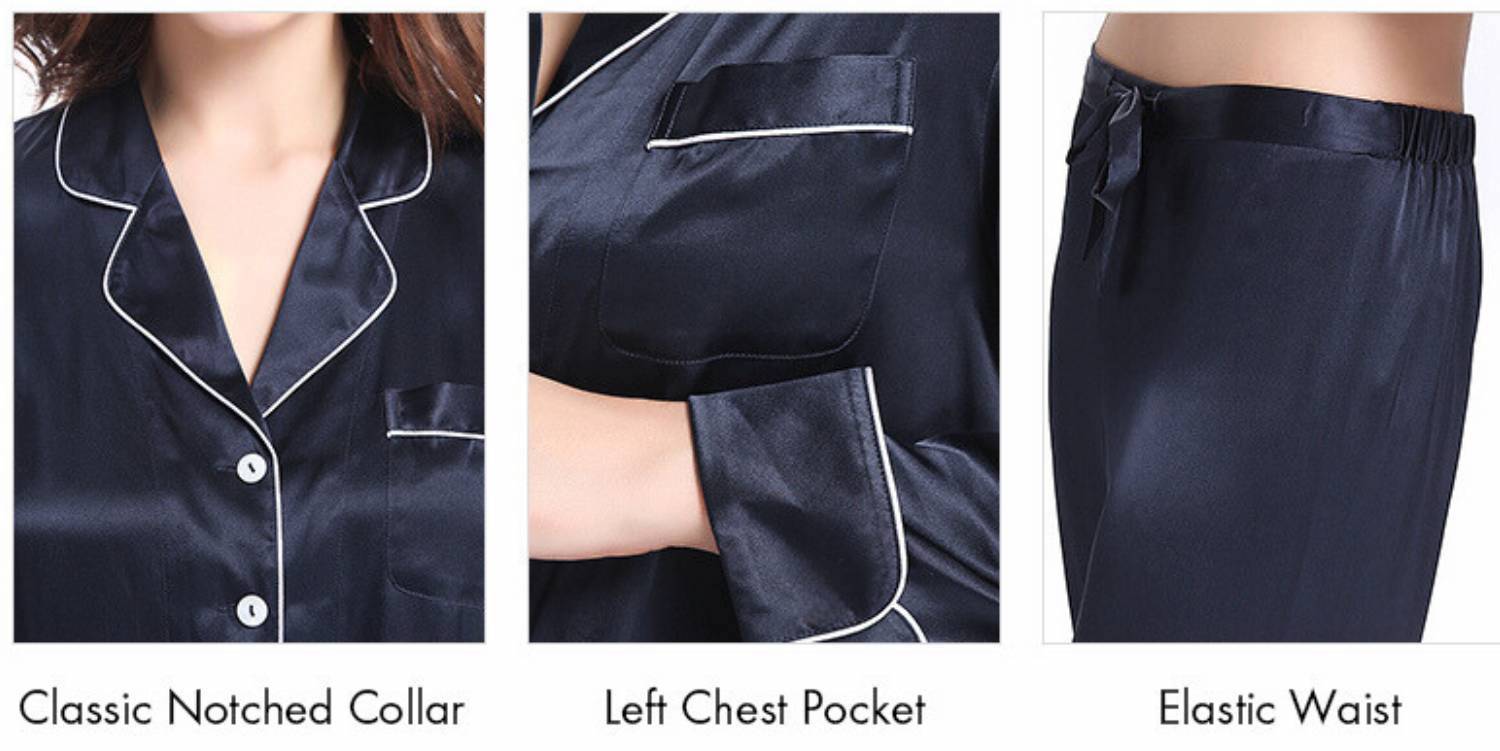 Mulberry Silk Long Pyjama Set: image 7